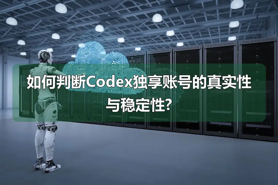 如何判断Codex独享账号的真实性与稳定性?